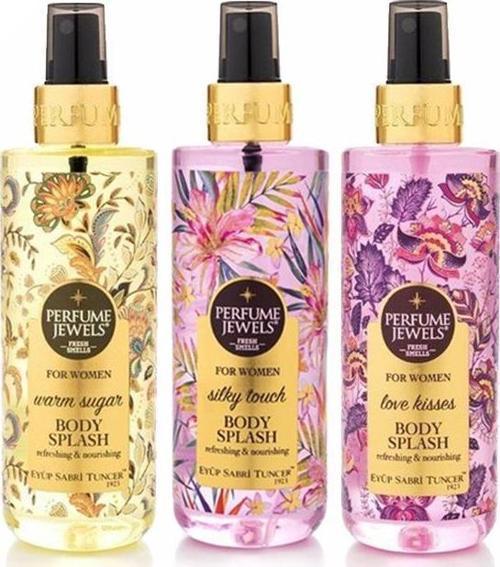 Düvenci Toptan Eyüp Sabri Tuncer Body Splash Seti 3' lü Paket Model 135