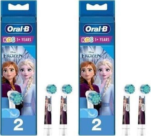 Frozen Çocuklar İçin Diş Fırçası Yedek Başlığı 2'li x 2