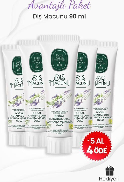 5 al 4 öde Lavanta ve Kekik Diş Macunu Hediyeli