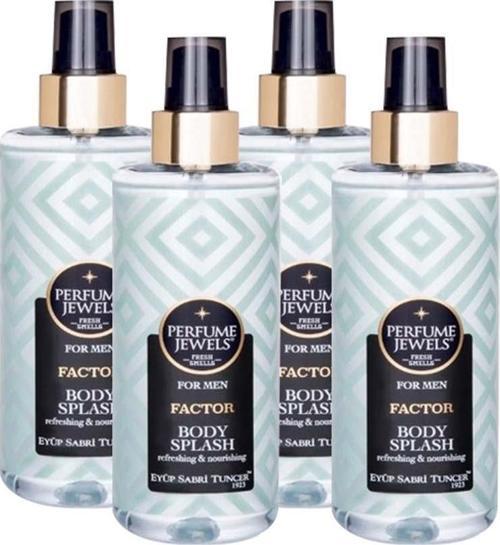 Body Splash Factor 250 ml X 4