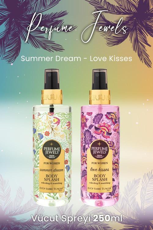 Body Splash Summer Dream 250 ml ve Love Kisses 250 ml