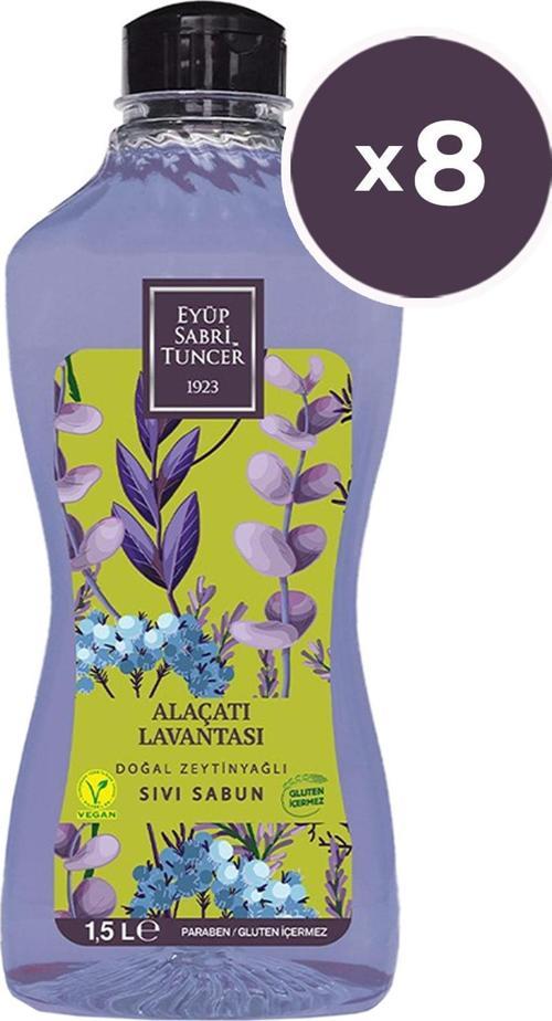 Alaçatı Lavantası Sıvı Sabun 1500 ml x 8
