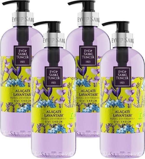 Alaçatı Lavantası Sıvı Sabun 500 ml x 4
