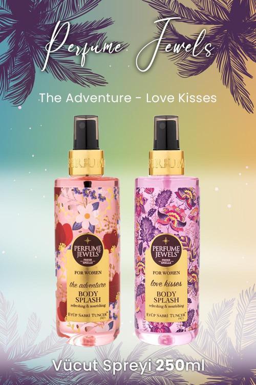Body Splash The Adventure 250 ml ve Love Kisses 250 ml
