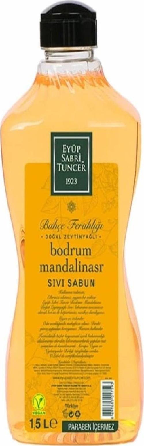 EST Bodrum Mandalinası Doğal Zeytinyağlı Sıvı Sabun 1500 ML