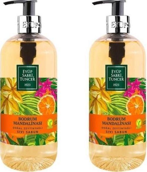 EST Bodrum Mandalinası Doğal Zeytinyağlı Sıvı Sabun 500ML x 2 Adet