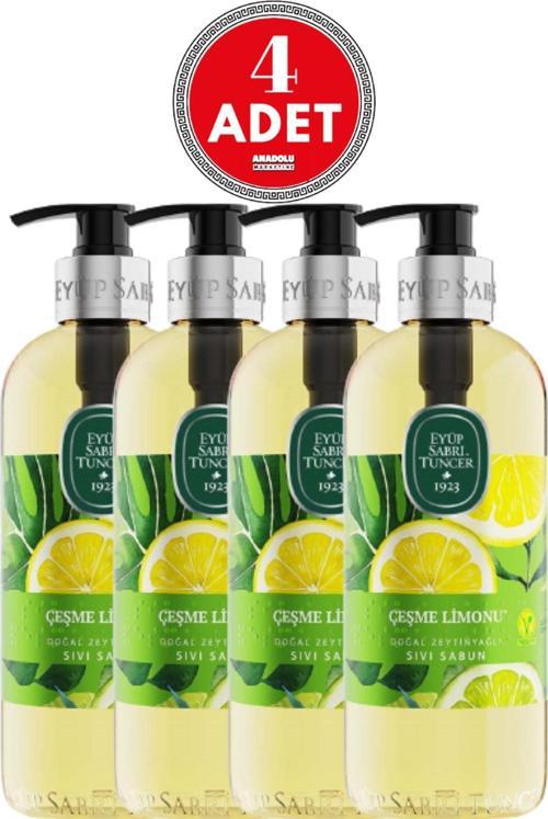 Çeşme Limonu Sıvı Sabun 500 ml x 4 Adet