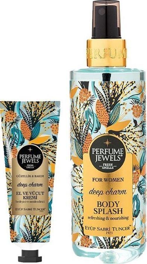 Deep Charm 250 ml Vücut Spreyi ve 50 ML Krem