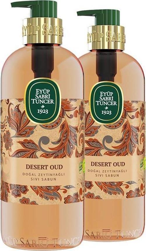 Desert Oud Doğal Zeytinyağlı Sıvı Sabun 500 ml x 2