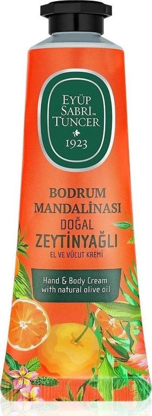 Bodrum Mandalinası Doğal Zeytinyağlı El Ve Vücut Kremi 50 Ml