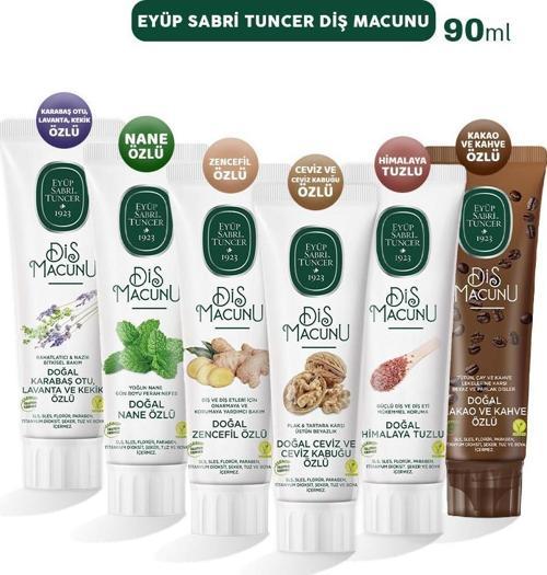 Diş Macunu Ceviz, Himalaya, Kakao, Lavanta, Nane ve Zencefil