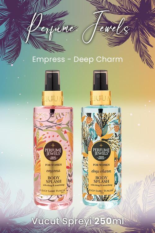 Body Splash Empress 250 ml ve Deep Charm 250 ml