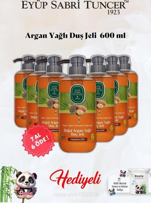7 AL 6 ÖDE Argan Yağlı Duş Jeli Eyüp Sabri Tuncer ve Rosie Hediye