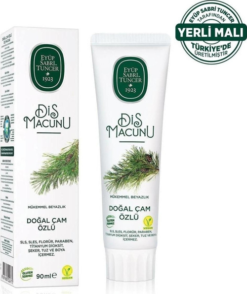 Doğal Çam Özlü Diş Macunu 90 ml