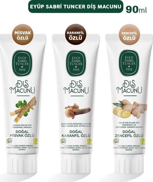 Diş Macunu Misvak, Karanfil ve Zencefil 90 ml