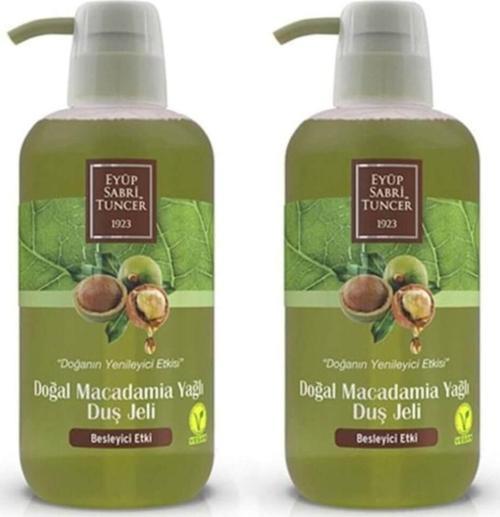 Doğal Macadamia Yağlı Duş Jeli 600 ml x 2