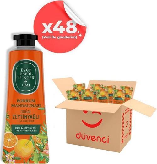 El ve Vücut Kremi Bodrum Mandalinası 50 ml x 48