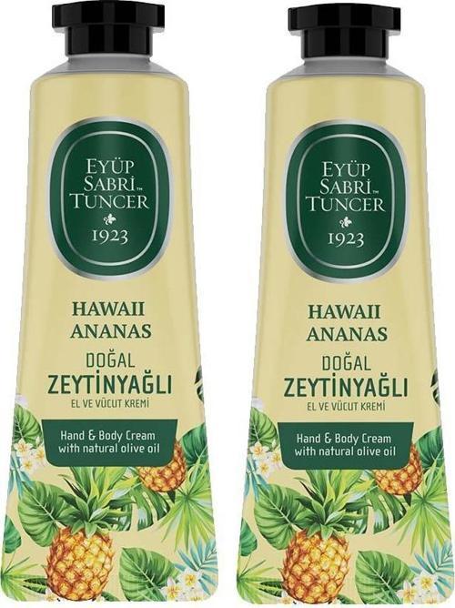 El ve Vücut Kremi Havaii Ananas 50 ml x 2