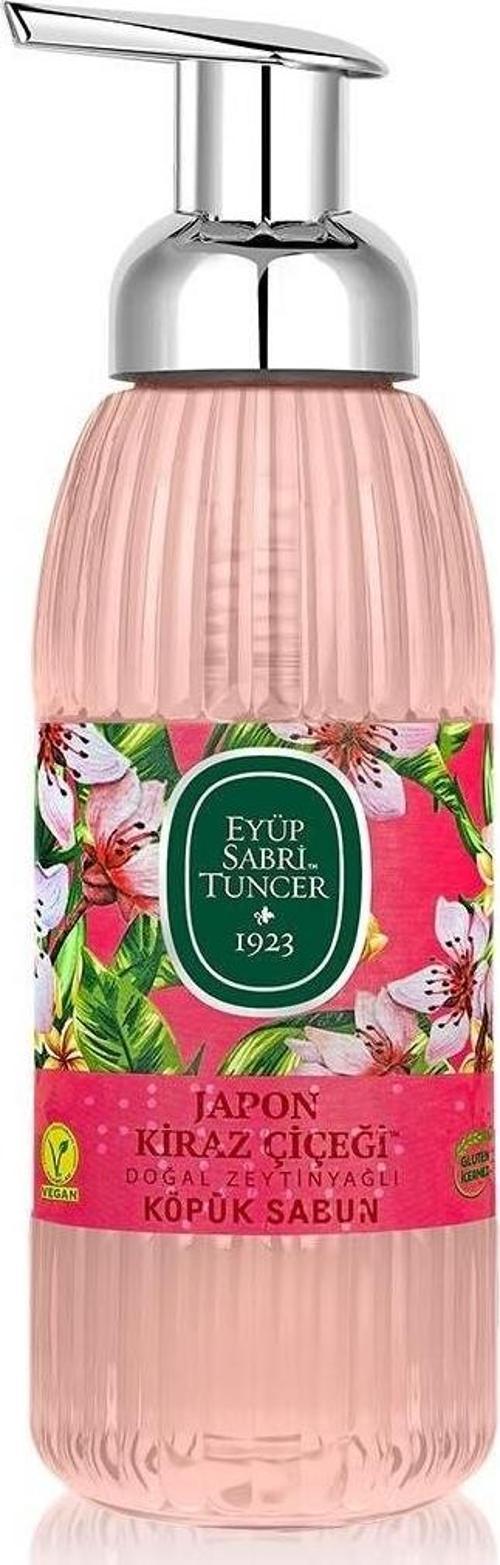 Japon Kiraz Çiçeği Doğal Zeytinyağlı Köpük Sabun 500 Ml