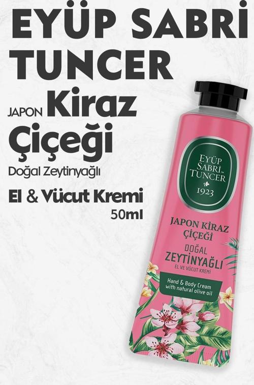 El ve Vücut Kremi Japon Kiraz Çiçeği 50 ml