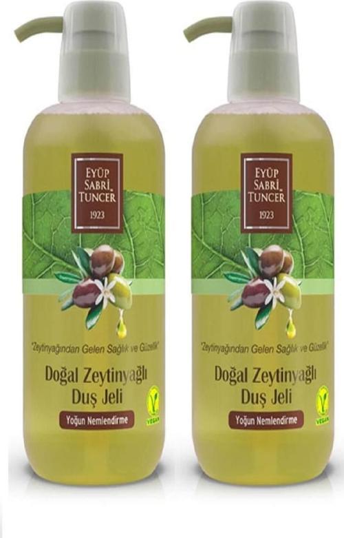 Doğal Zeytinyağlı Duş Jeli 600 ml X 2 Adet