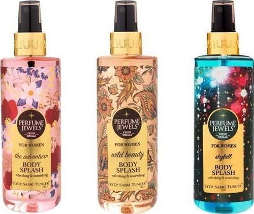 Kadınlara Özel Vücut Spreyi Wild Beauty, Skyfall, Adventure 250 ml