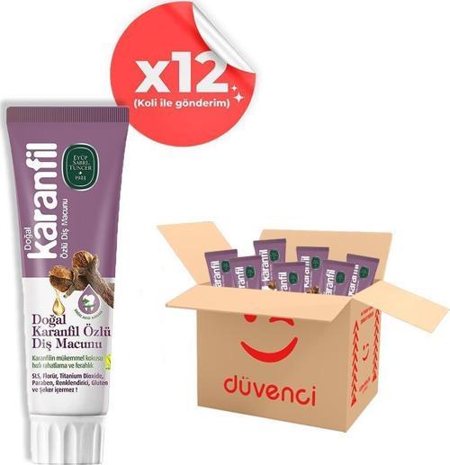 Karanfil Özlü Diş Macunu 75 ml x 12