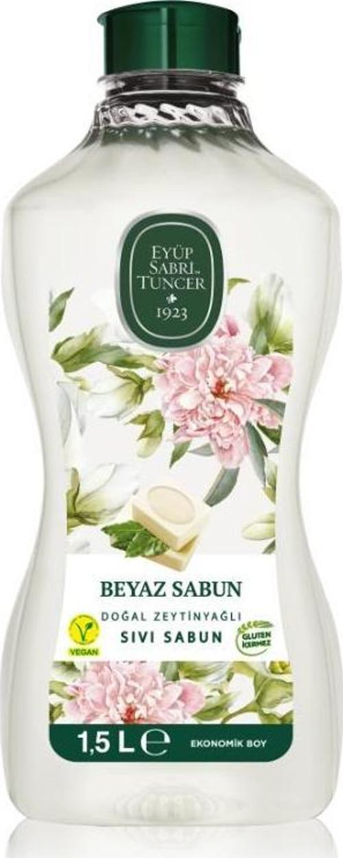 Doğal Zeytinyağlı Sıvı Beyaz Sabun 1.5 L