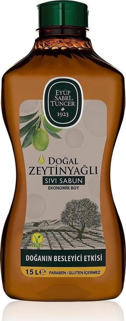 Doğal Zeytinyağlı Sıvı Sabun 1.5 Lt