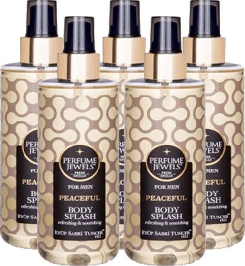 For Men Peaceful Body Splash 250 ML X 5