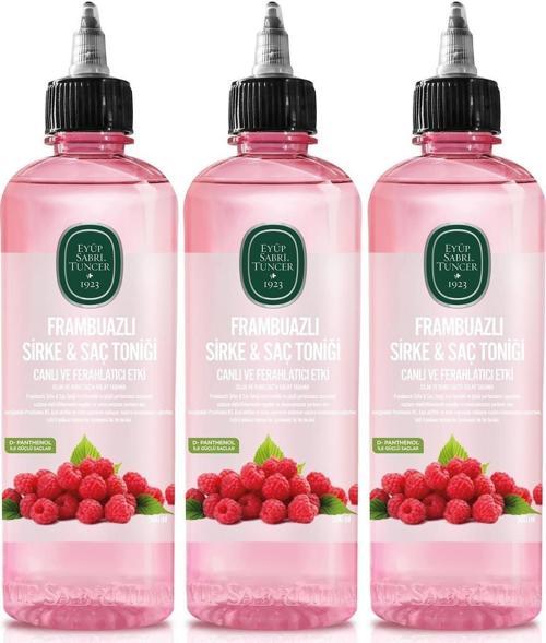 Frambuazlı Sirke & Saç Toniği 500 ml x 3