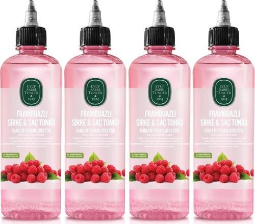 Frambuazlı Sirke & Saç Toniği 500 ml x 4