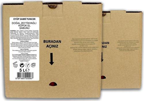 Köpük Sabun Zeytinyağlı 5000 ml x 2 Adet