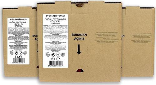 Köpük Sabun Zeytinyağlı 5000 ml x 3 Adet
