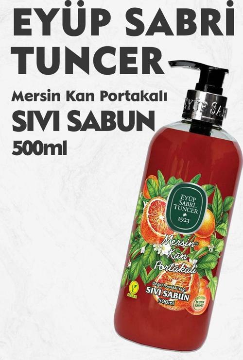 Mersin Kan Portakalı Sıvı Sabun 500 ml
