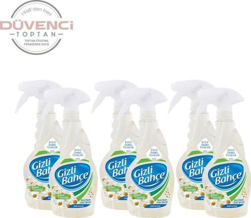 Gizli Bahçe Oda Kokusu Bahar Tazeliği 500 ml x 6 Adet