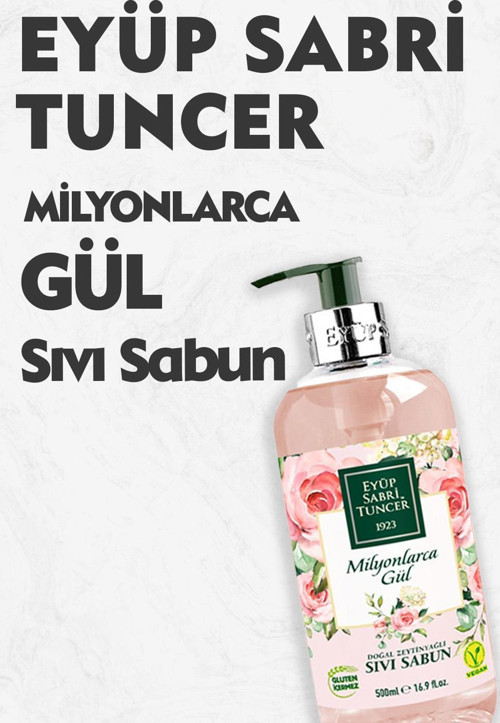 Milyonlarca Gül Sıvı Sabun 500 ml