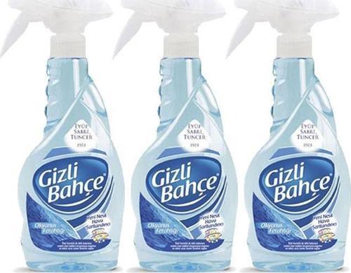 Gizli Bahçe Oda Kokusu Okyanus Ferahlığı 500 ml  x 3 adet