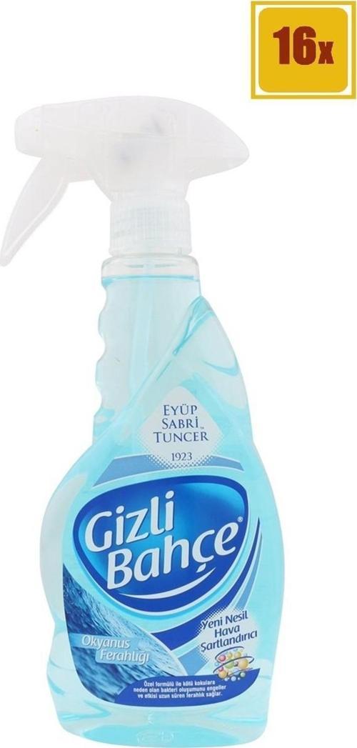 Gizli Bahçe Oda Kokusu Okyanus Ferahlığı 500 ml x 16