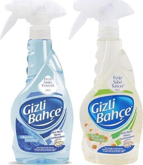 Gizli Bahçe Oda Kokusu Okyanus Ferahlığı ve Bahar Tazeliği 500 ml