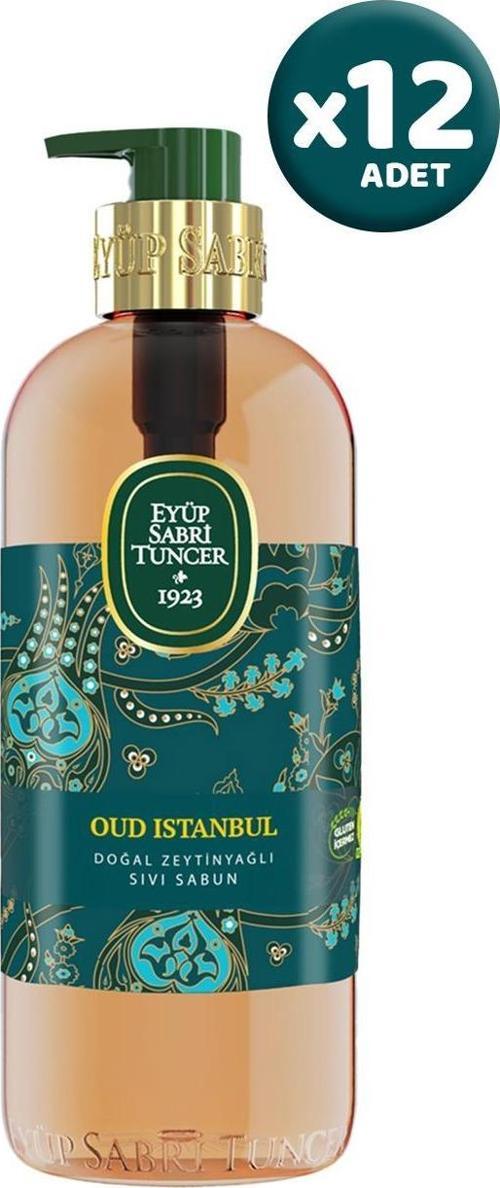 Oud İstanbul Doğal Zeytinyağlı Sıvı Sabun 500 ml x 12 Adet