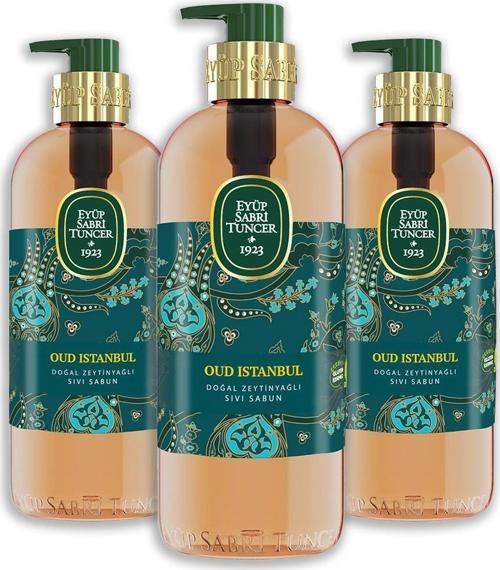 Oud İstanbul Doğal Zeytinyağlı Sıvı Sabun 500 ml x 3 Adet