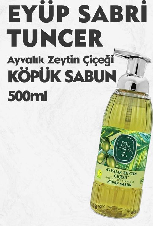 Zeytinyağlı Ayvalık Zeytin Çiçeği Köpük Sabun 500 ml