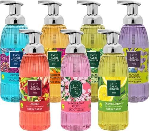 Zeytinyağlı Köpük Sabun Seti 500 ML 7'li