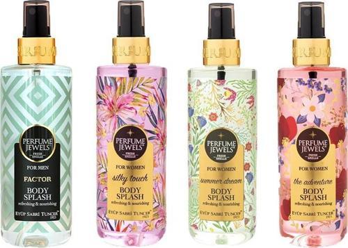 Vücut Spreyi Factor, Silky Touch, Summer Dream ve The Adventure