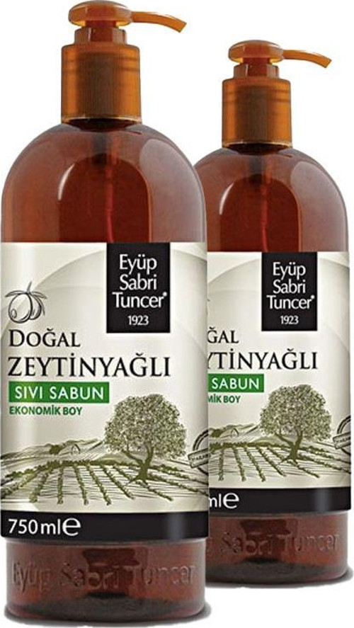 Zeytinyağlı Sıvı Sabun 750 ML x 2