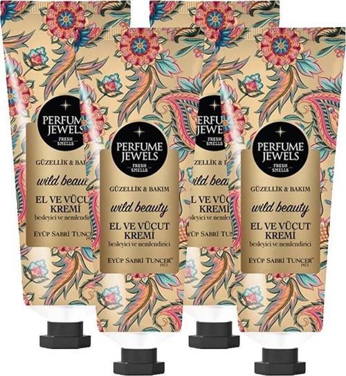 Perfume Jewels Wild Beauty El Kremi 50ML x 4