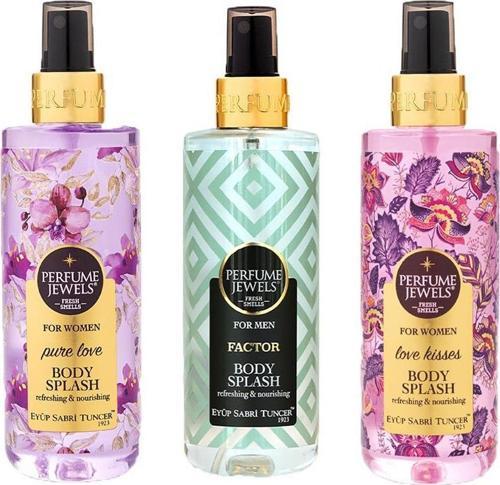 Vücut Spreyi Pure Love, Factor ve Love Kisses
