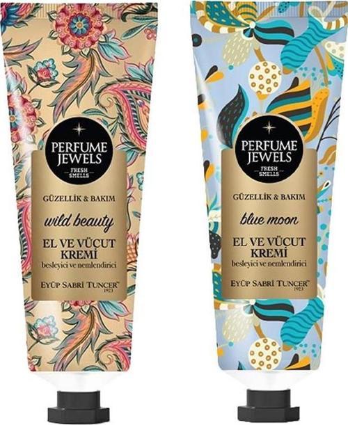 Perfume Jewels Wild Beauty ve Blue Moon El Kremi 50ML