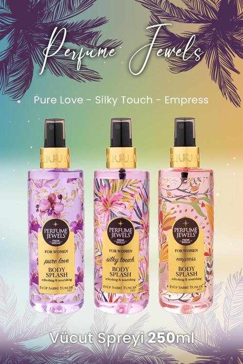 Vücut Spreyi Pure Love, Silky Touch ve Empress